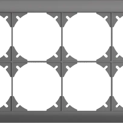 En-tête ENC EDIZIOdue 2×4 gris foncé 