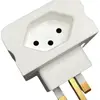 Adattatore da viaggio ELBRO CH/GB IP20 SN 441011 90g bianco 