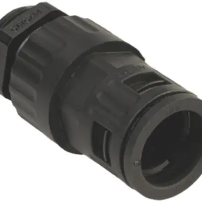 Raccord pour tuyaux AGRO Flexa Quick M32 Ø28.5mm noir pour tube ROHRflex 