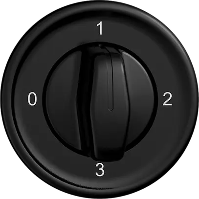 Interruttore rotativo STANDARDdue SNAPFIX® manopola commut.multiplo 5/2L ne 