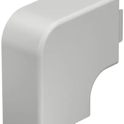 Angolo piatto Bettermann per canale d'inst.WDK grigio chiaro 40×60mm 