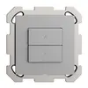 Stazione secondaria INC 1K/2T per interruttore tapparelle Edue Wiser silver 