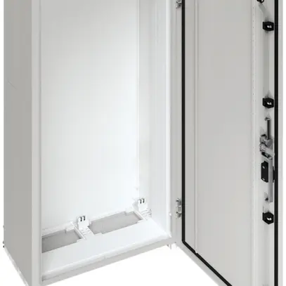 Armadio murale Hager univers con porta piena CP II IP55 1250×550×275mm RAL 7035 