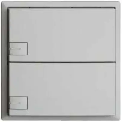 Poussoir KNX RGB EDUE, 250mW, a.LED RGB, 2×poussoir, comm.1×touche, grc 