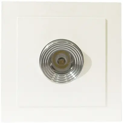 Luminaire LED INC FAWA Mini-Mono Carre 1W GU10 blanc 