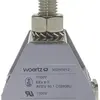 Borne de passage joignable Woertz 240mm² 380A 750V boulon 1×1 rail DIN 35mm gr 