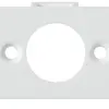 Module multimédia kallysto M3 vide pour 1 haut-parleur DIN Ø14.8mm blanc 