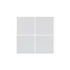 Faccia pulsante KNX Hager BA basico Z quadruplo bianco 45×45mm 