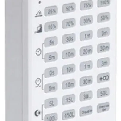 Telecomando DOTLUX MISTRALsensor infrarosso 175×55×25mm 