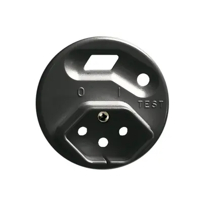 Kit frontal FH pour prise FI noir 