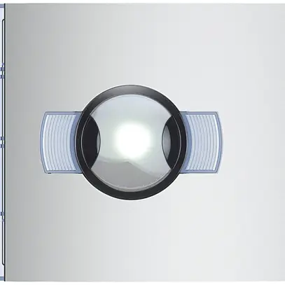 Frontale per modulo camera di porta 96° Sfera Night&Day alluminio 