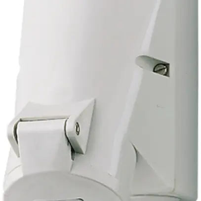 Presa AP IP44 grigio 5P 32A 0…50V 1h, 128×84×138mm 