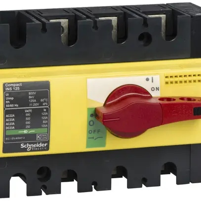 Interruttore di carico INS Schneider Electric NS-I 125 3L gi/ro 