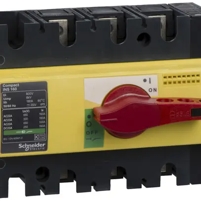 Interruttore di carico INS Schneider Electric NS-I 160 3L gi/ro 