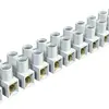 Barrette de bornes Bettermann 12P 4…10mm² 450V blanc 