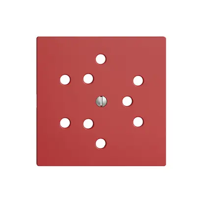 Plaque frontale 3×T12 EDIZIOdue berry 