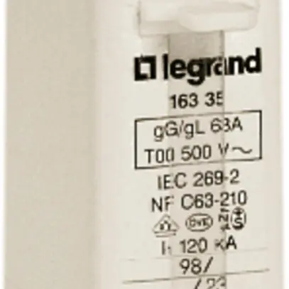 Fusibile HPC Legrand DIN 00 gL-gG 100A 