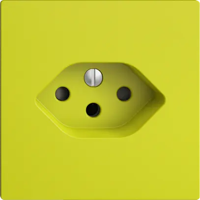 Prise ENC EDIZIOdue T13 lemon avec shutter 