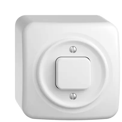 Pulsante AP STANDARDdue CA bianco 