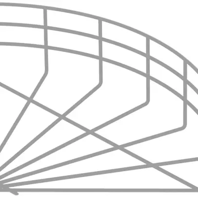 Gomito 90° Bettermann 300×105mm PE 