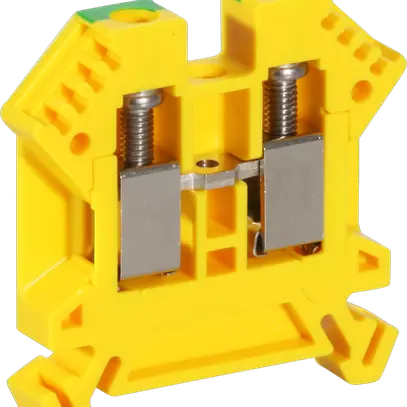 Morsetto di passaggio componibile WZ 0.5…6mm² 41A 1000V vite 2×1 DIN 35mm ve-gi 