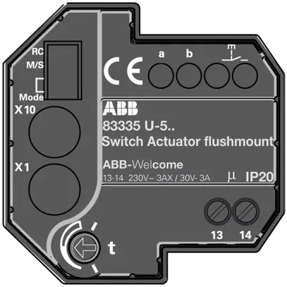 Attuatore commutatore AMD ABB-Welcome Gong 