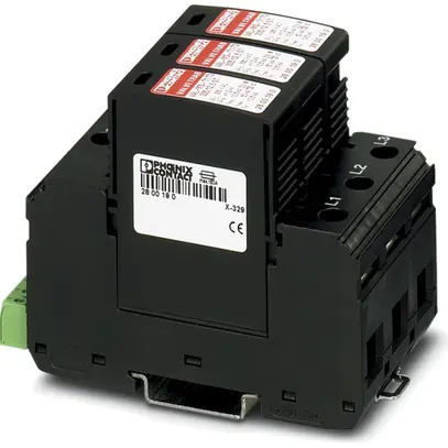 Parafulmine PX 3L/PEN tipo 1+2 con contatto sign. 