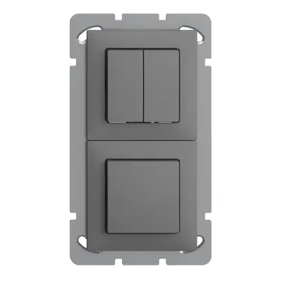 Combinaison ENC EDIZIOdue 1/1P+3/1P gris foncé 