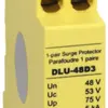 Überspannungsschutz Flury DLU, Typ 3, 48VDC, 2×2 Adern 