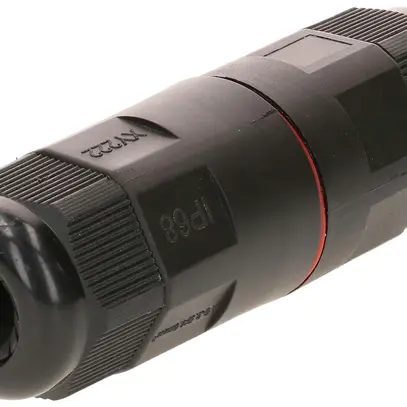 Raccord de câble MH droite 3×0.5…2.5mm² Ø6.5…11mm Ø30×91mm IP68 noir 