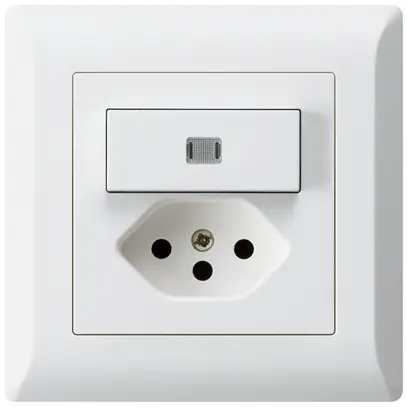 Combinaison lumineuse ENC A-R/1P+T13 blanc kallysto.line avec sécurité enfants 