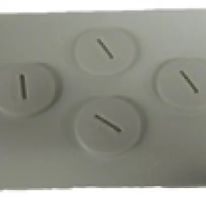 Plaque passe-câbles pour CUBO C 8×20 grd2 