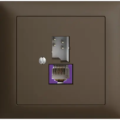 Presa INS T+T 6P/1×RJ45 DSL-a banda larga EDIZIOdue coffee 