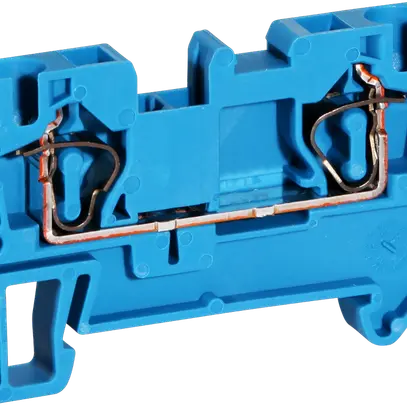 Morsetto 0.2…10mm² raccordo a molla blu 