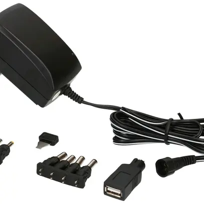 Alimentatore a spina MH max.2250mA 100…240VAC/3…12VDC 