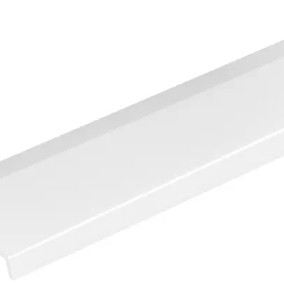 Couvercle de profilé LDV PC/W02/D/2, 23.9×4.7mm, 2m, clair 