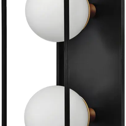 Decken-/Wandleuchte LEDVANCE DECOR SQUARE G9 2×28W IP44 350×150mm schwarz 