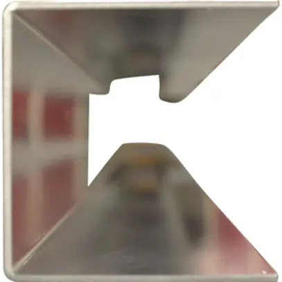 Canale di cavo Al 60×60mm 2m 