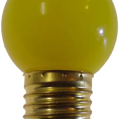 Lampada LED Elbr.E27 0.7W 230V giallo opaco 