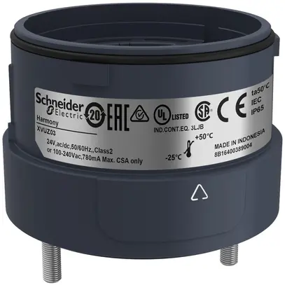 Zoccolo di montaggio Schneider Electric 2 Pins IP65, nero 