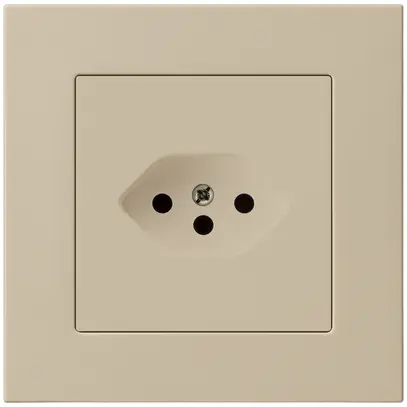 Prise ENC kallysto.pro T13 beige avec sécurité enfants 