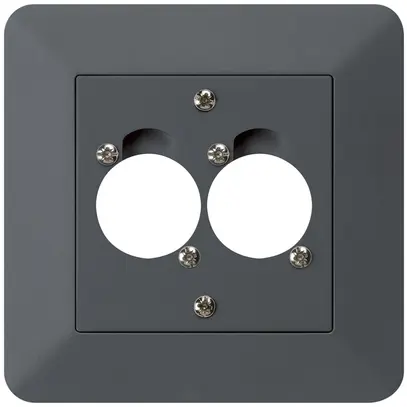 UP-Montageset für 2 XLR anthrazit kallysto.trend 