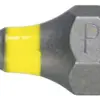 Inserto per vite Torx PROFIX T10×25mm 1/4" marcatura giallo 