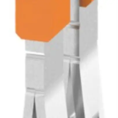 Connessione trasversale WM ZQV 2.5N/2 inserito 2L 5.1mm isolato 24A arancione 