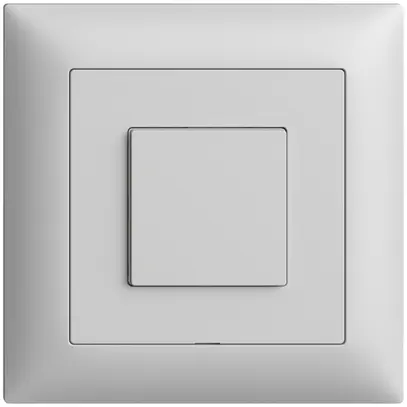 Interrupteur ENC 1K/1T WLAN Edue Wiser gris clair 