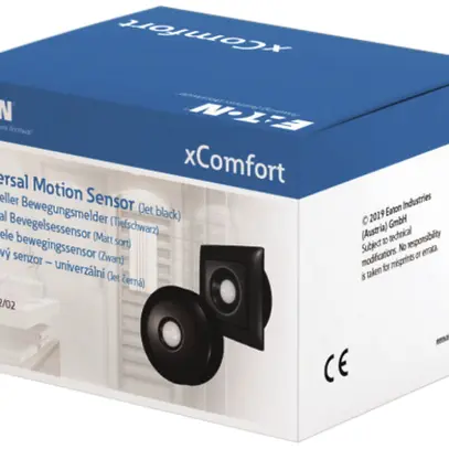 Détecteur de mouvement xComfort "Universal", 230V/à piles, noir foncé 