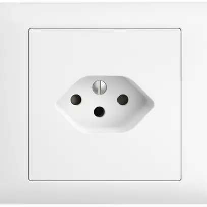 Prise INC EDIZIOdue BKE T13 blanc 