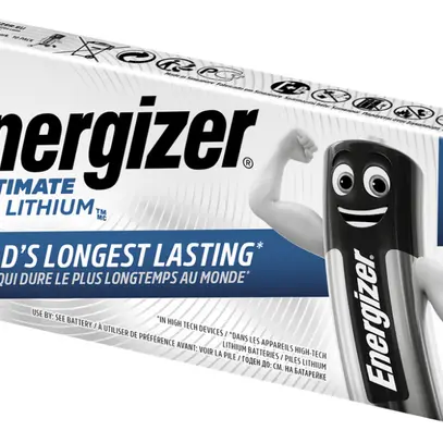 Pila Litio Energizer Ultimate LR03 1.5V, box a 10 pezzi 