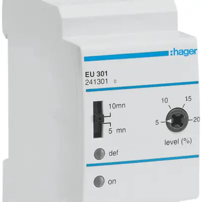 Relè di controllo INS Hager 184…276VAC 0 chiusura 0 apertura 1 invertitore 