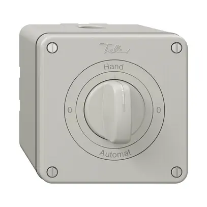 Interrupteur rotatif NAP NEVO, 2/1 L, avec manette, KS, 0-Hand-0-Automat, grc 